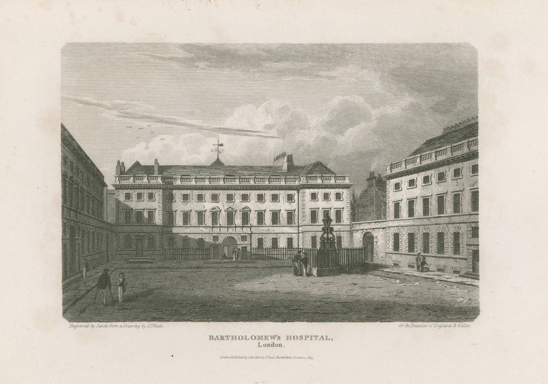 Nemocnice svatého Bartoloměje, Smithfield. od Pieter Jansz. Quast