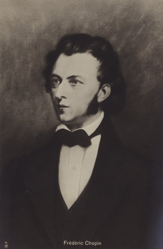 Frederic Chopin , polský skladatel a pianista (1810-1849) od Polish School