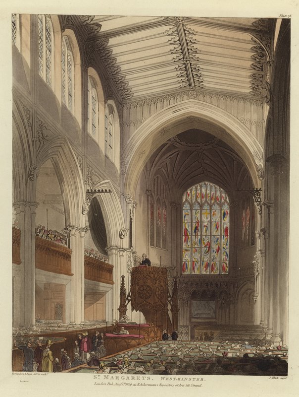 Svatá Markéta od Pugin and Rowlandson
