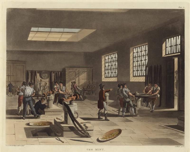 Mincovna od Pugin and Rowlandson