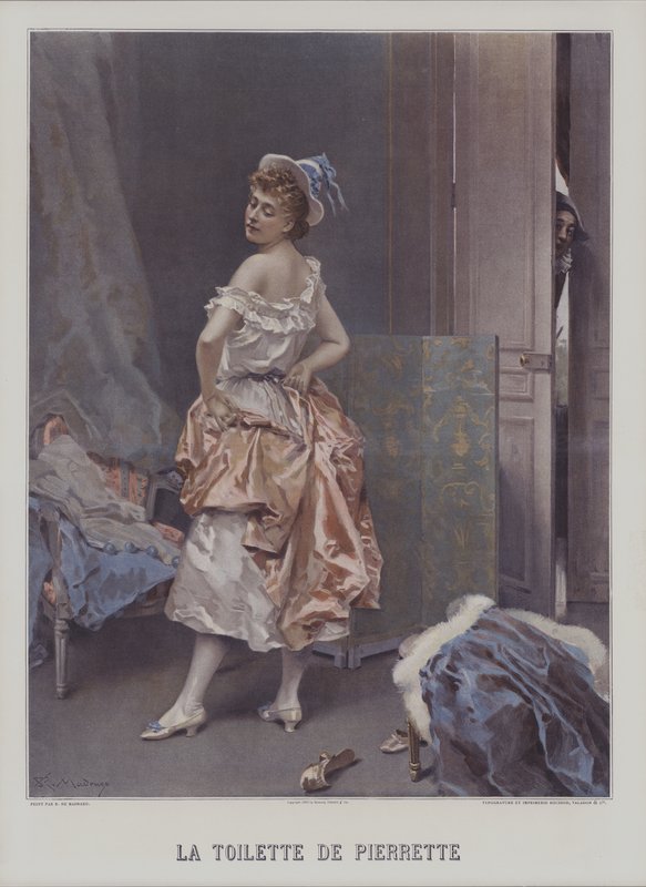 Pierrettin záchod od Raimundo de Madrazo y Garreta
