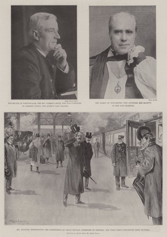 Smrt královny Viktorie od Ralph Cleaver