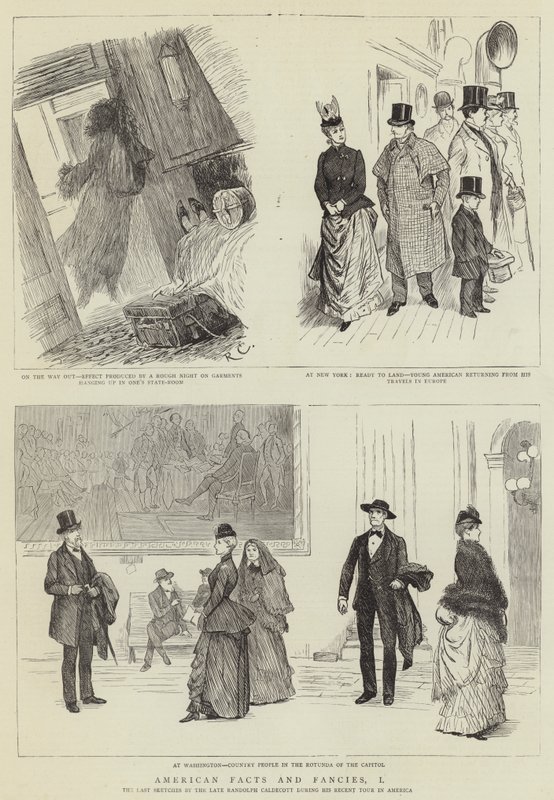 Americká fakta a představy, I od Randolph Caldecott