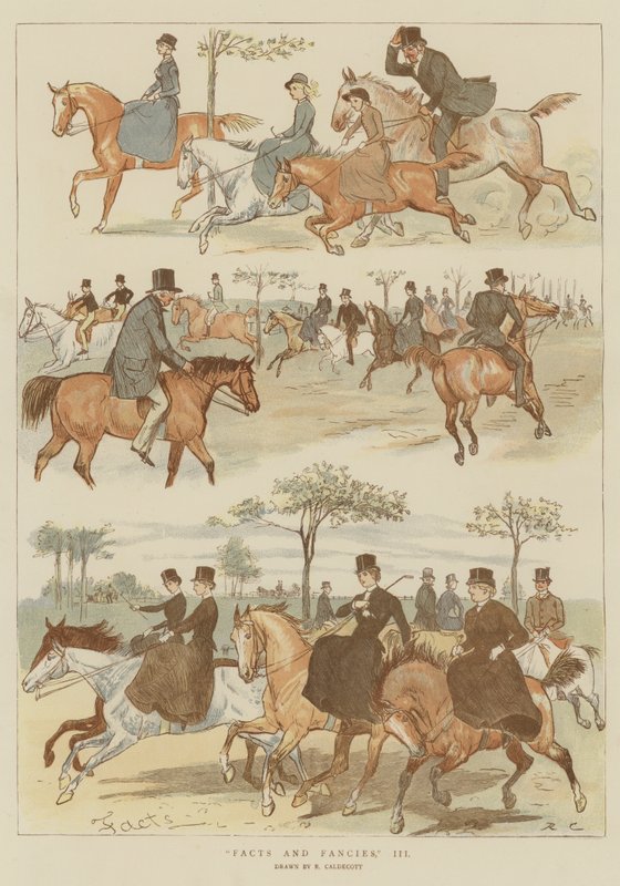 Fakta a představy, III (chromolitho) od Randolph Caldecott