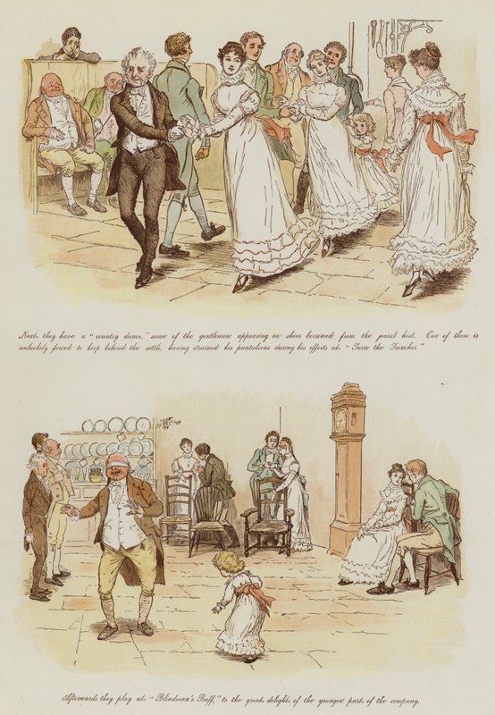 Vánoce Curmudgeons od Randolph Caldecott