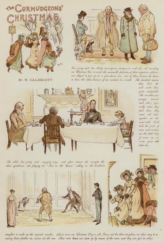 Vánoce kudrnáčů od Randolph Caldecott
