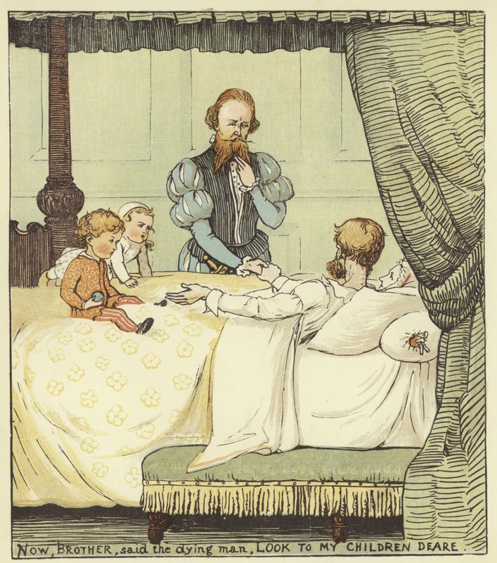 Holky V Dřevě od Randolph Caldecott