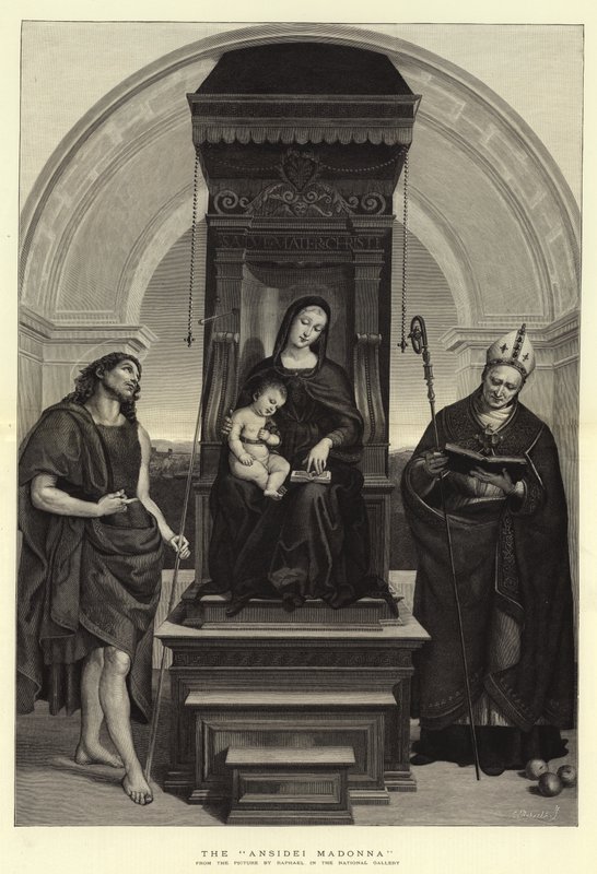 Ansidei Madonna od Raffaello Sanzio Raphael
