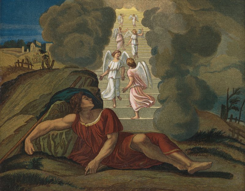 Jacobův sen od after Raphael