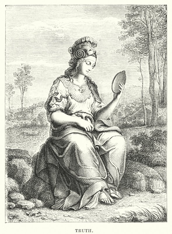 Pravda (rytina) od after Raphael