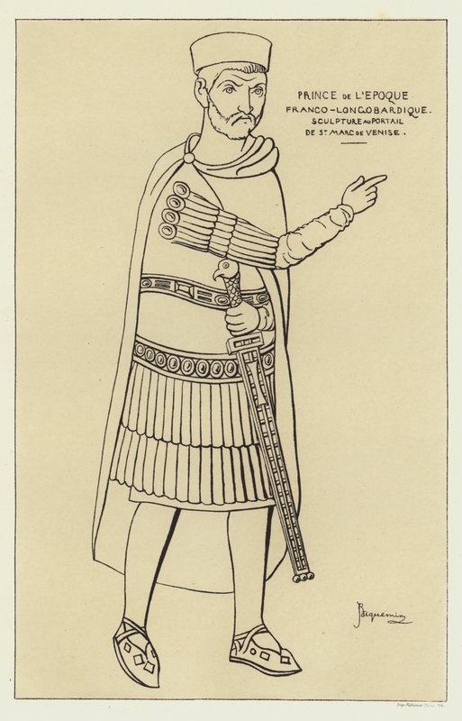 princ franco-longobardique od Raphael Jacquemin