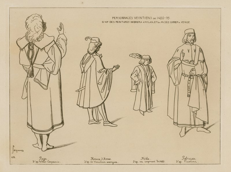 Benátské znaky z let 1480-95 od Raphael Jacquemin