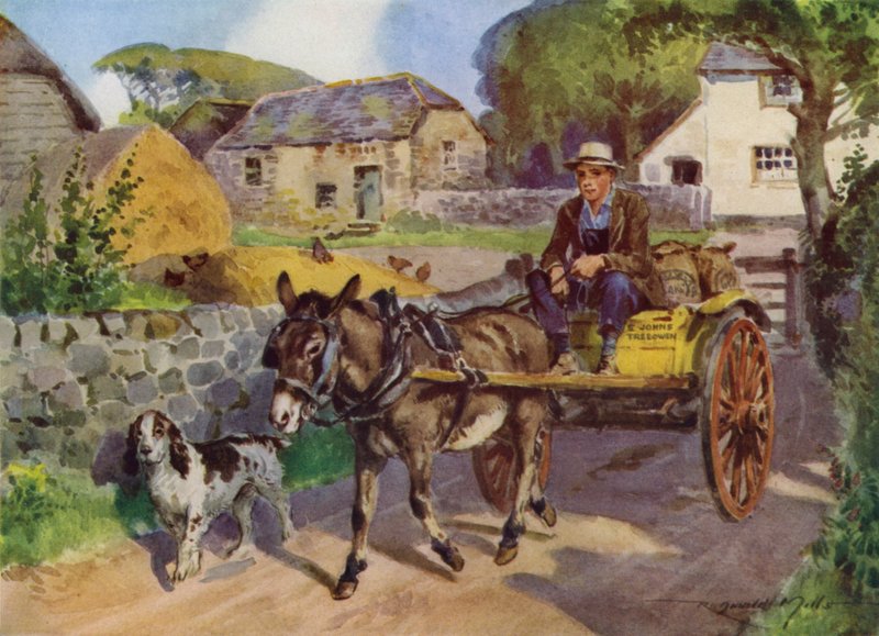 Ilustrace pro Moje farma (barevné lito) od Reginald Mills
