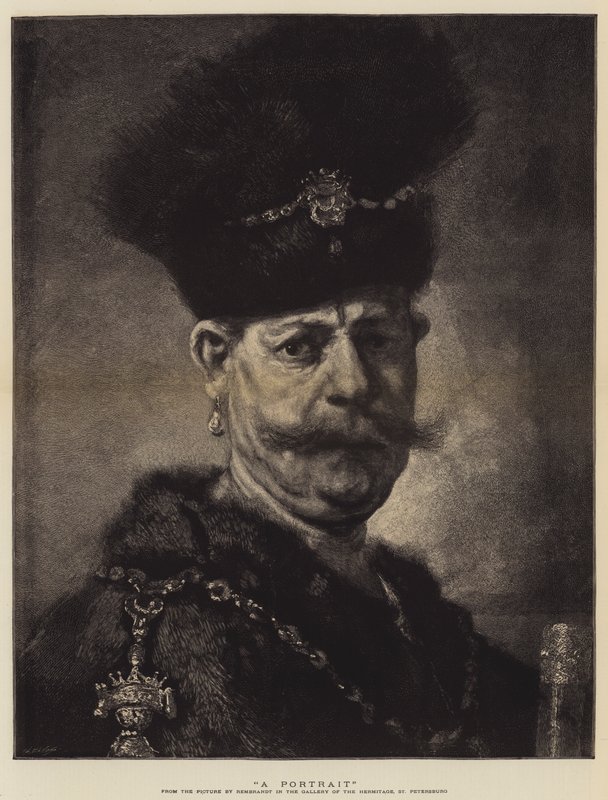 Portrét od Rembrandt van Rijn