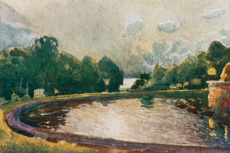 Povodí Latona, Versailles od Rene Binet