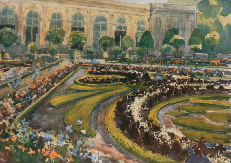 Grand Trianon, Versailles od Rene Binet