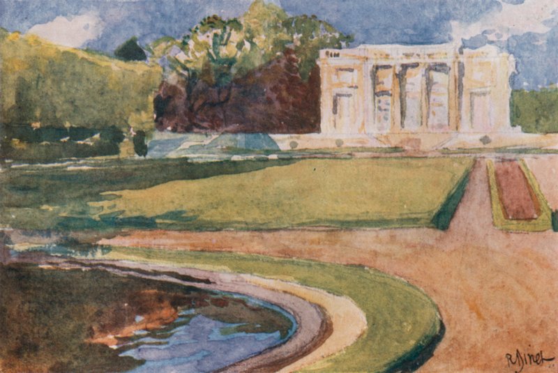 Petit Trianon, Versailles od Rene Binet