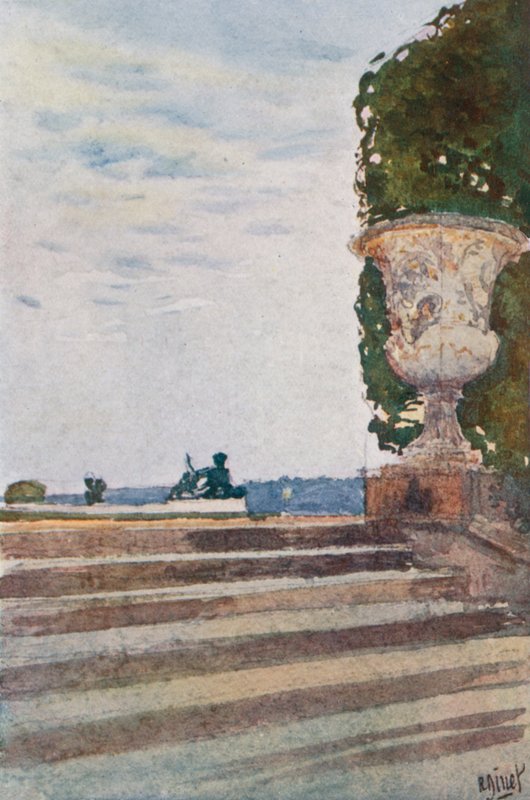 Kroky Latony, Versailles od Rene Binet