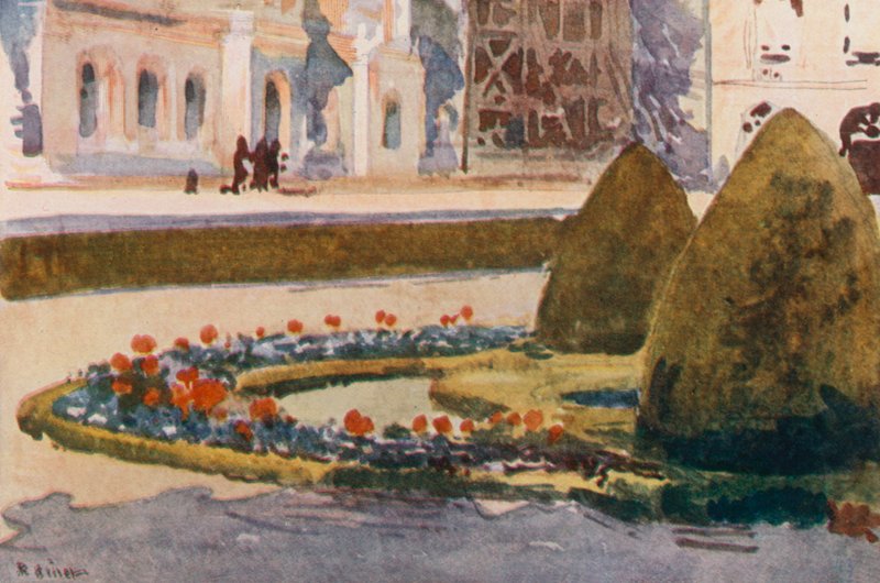 Jižní Parter, Versailles od Rene Binet