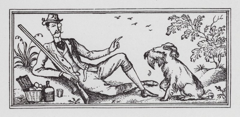 Střelba (litho) od Rex (after) Whistler