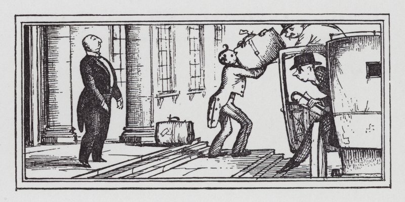 Víkendy (litho) od Rex (after) Whistler