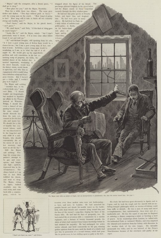 Cynic Fortune, Příběh muže se svědomím, David Christie Murray od Richard Caton Woodville junior