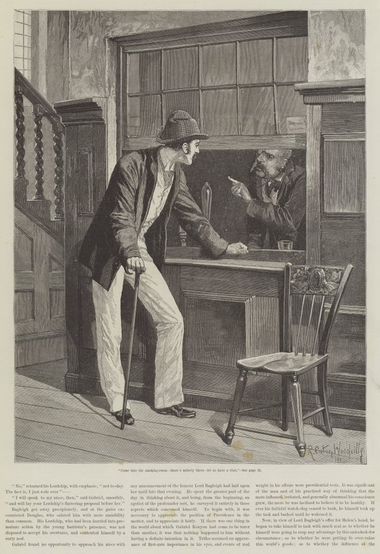 Cynic Fortune, Příběh muže se svědomím, David Christie Murray od Richard Caton Woodville junior