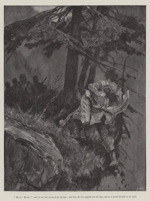 Pod červeným pláštěm, autor: Stanley J. Weyman od Richard Caton Woodville junior