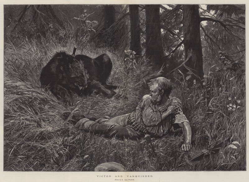 Victor and Vanquished od Richard Caton Woodville junior