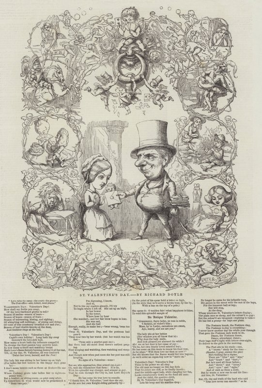 Den sv. Valentýna od Richard Doyle