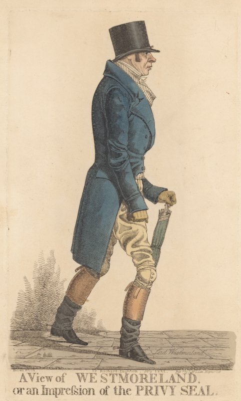 John Fane, 10. hrabě z Westmorlandu od Richard Dighton