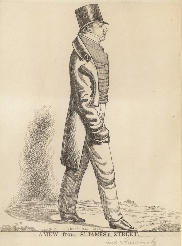 Lord Harrowby od Richard Dighton