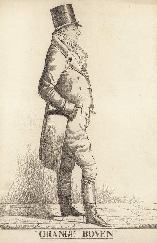 Sir John Hall; Oranžový top od Richard Dighton