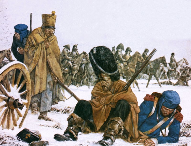 Napoleonův ústup z Moskvy od Richard Hook