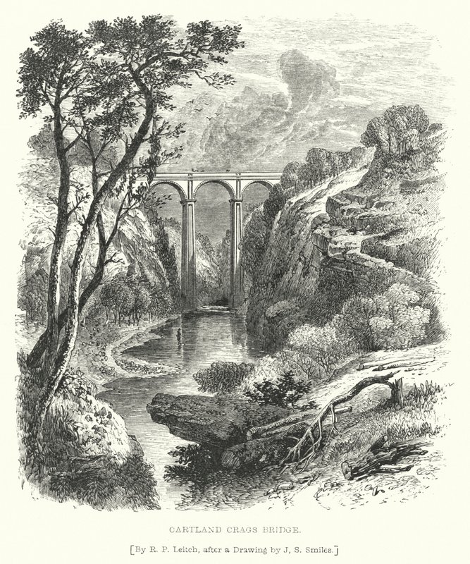 Most Cartland Crags od Richard Principal Leitch