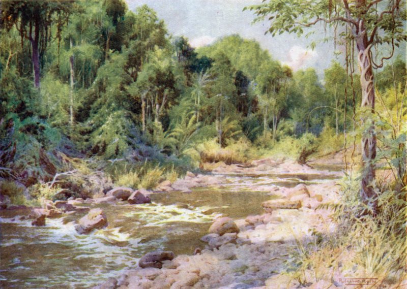 Na řece Sterne od Robert George Talbot Kelly