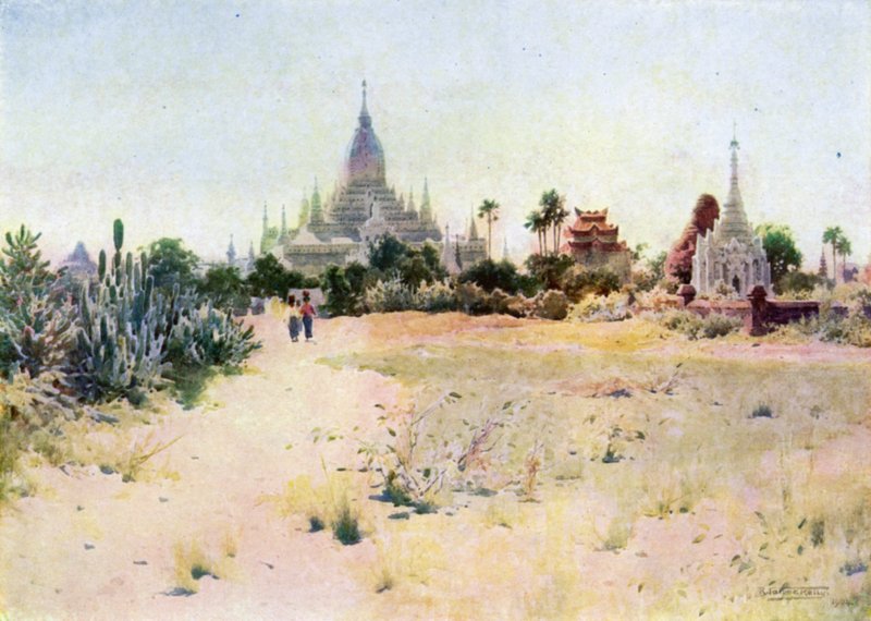 Chrám Ananda, Pohan od Robert George Talbot Kelly