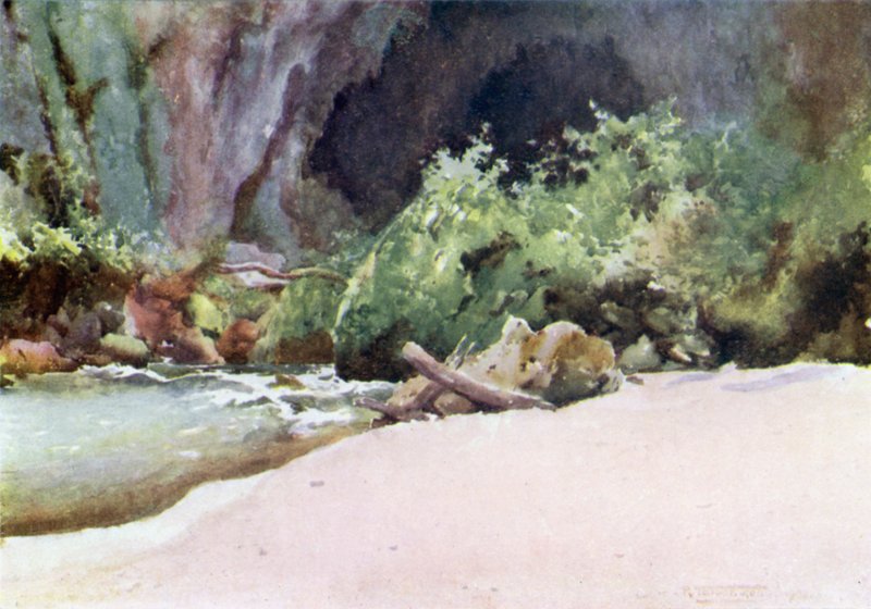 Dno Gokteik Gorge od Robert George Talbot Kelly