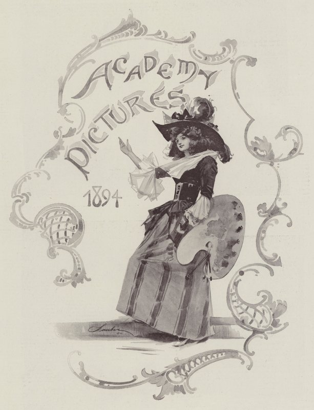 Academy Pictures, 1894 od Robert Sauber