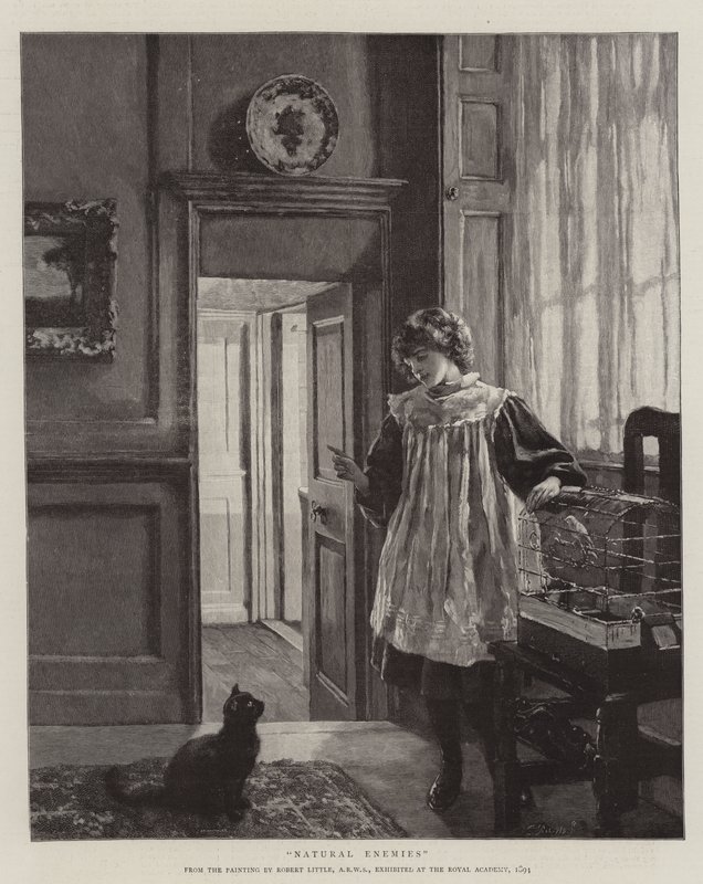 Gravírování přirozených nepřátel od Robert W. Little