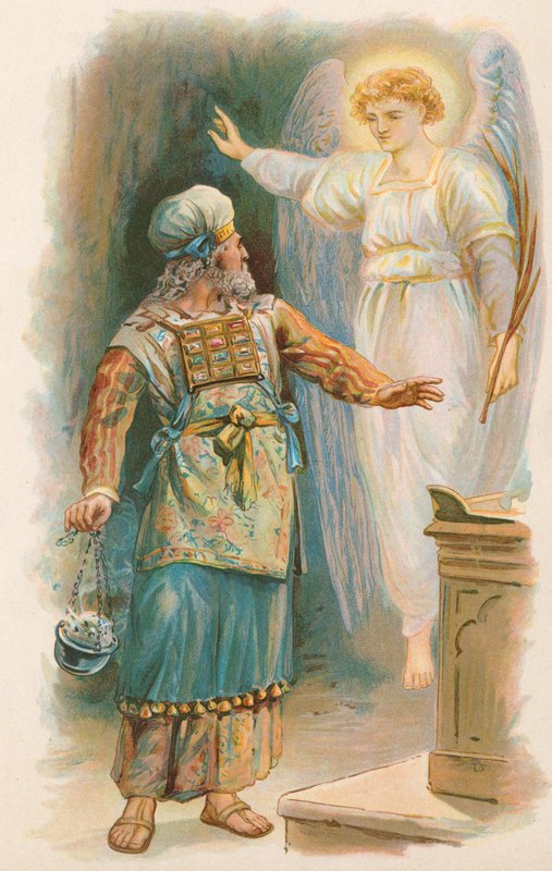 Zacharius a anděl od Robert Ambrose Dudley
