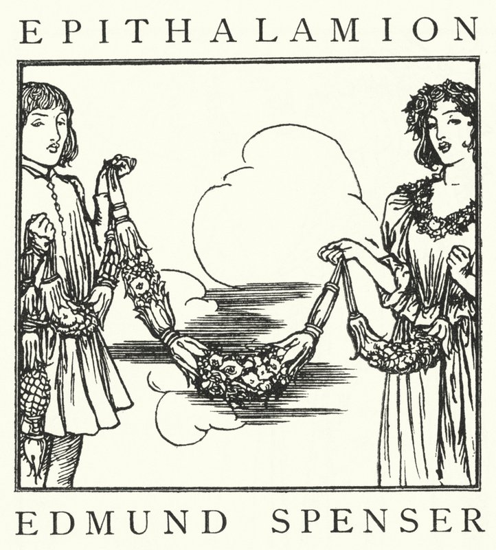 Epithalamion, Edmund Spenser (litho) od Robert Anning Bell