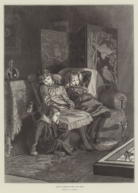 Nechal doma Fret a Pout od Robert Barnes