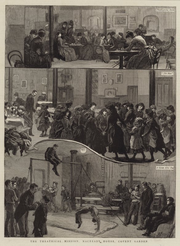 The Theatre Mission, Macready House, Covent Garden od Robert Barnes