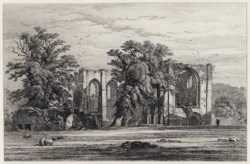 Furness Abbey (lept) od Robert Kent (after) Thomas
