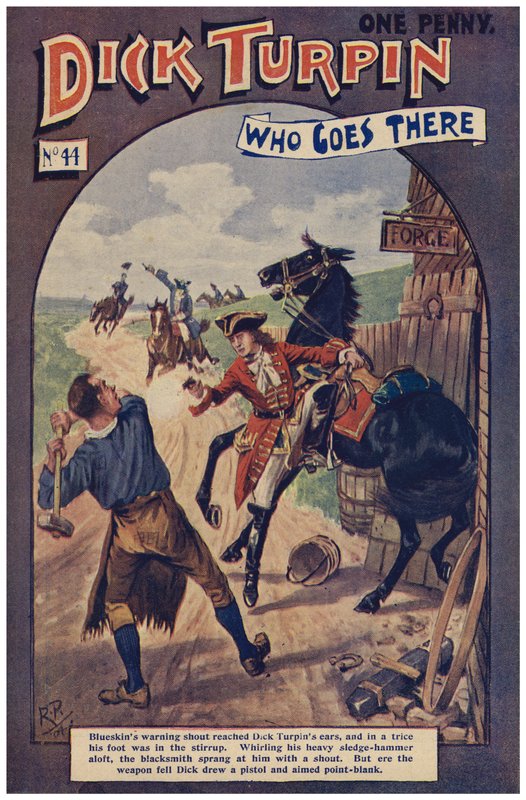Dick Turpin (barevné lito) od Robert Prowse Jnr