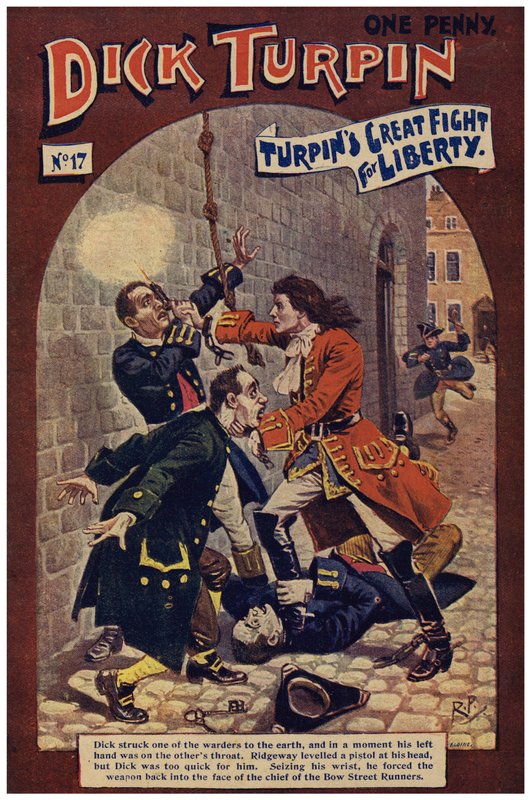 Dick Turpin (barevné lito) od Robert Prowse Jnr