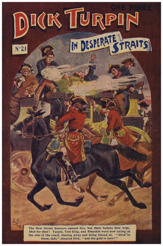 Dick Turpin (barevné lito) od Robert Prowse Jnr