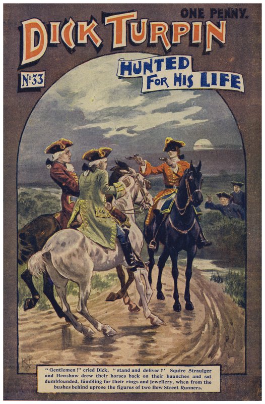 Dick Turpin (barevné lito) od Robert Prowse Jnr