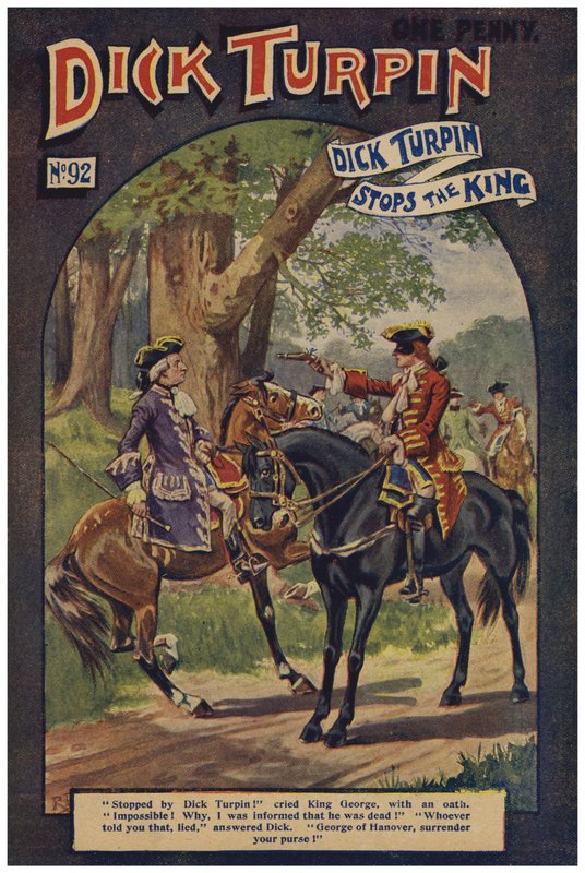 Dick Turpin (barevné lito) od Robert Prowse Jnr